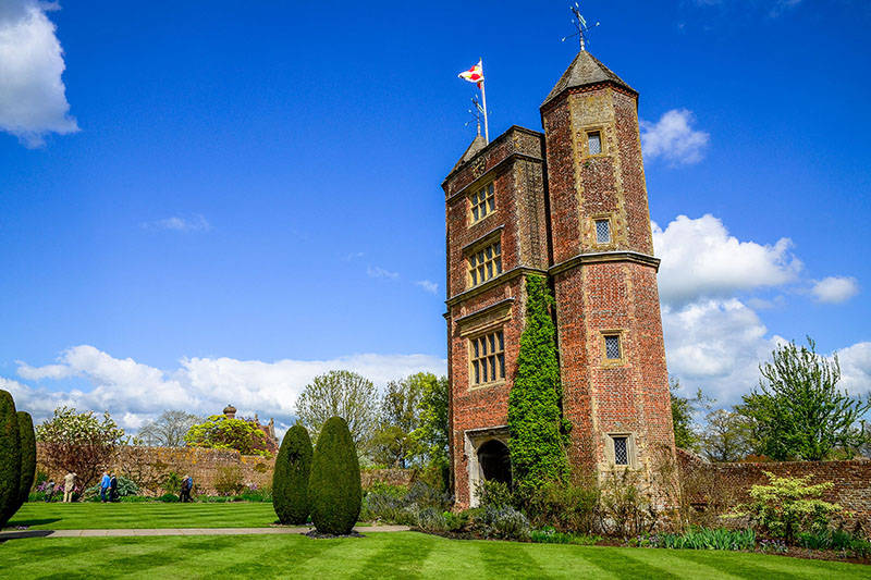 Sissinghurst Castle and garden in Kent.