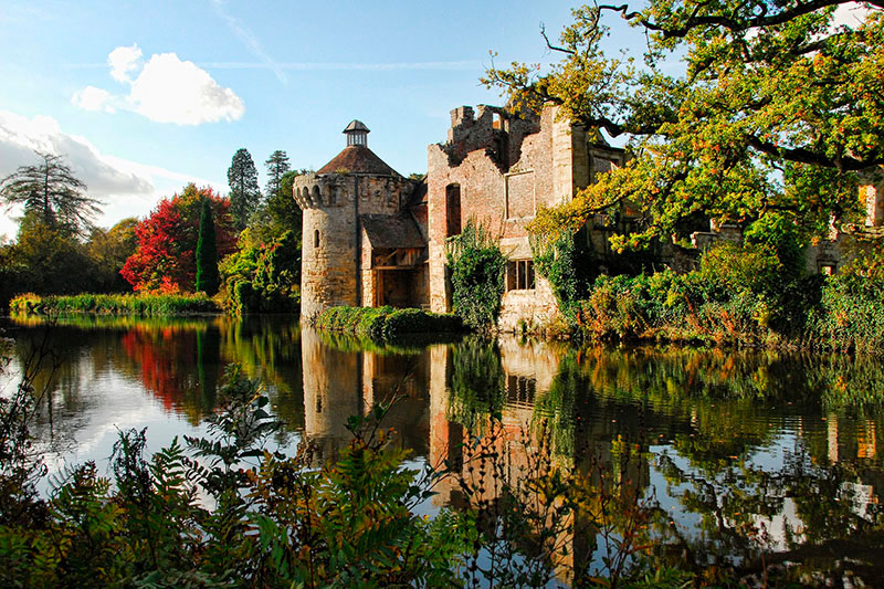 scotney castle, a great place to visit in Kent